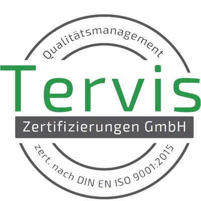 TERVIS – DIN EN ISO 9001:2015